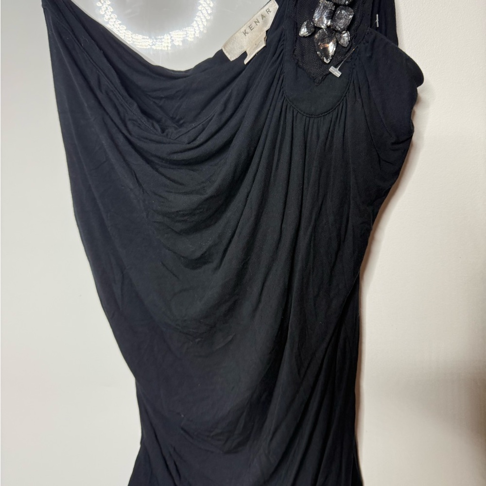 Kenar Black Women's Top - Picture 1 of 10